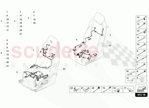 Part Diagram for Lamborghini 4ML971369E