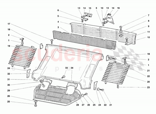 Part Diagram for Lamborghini 009910210