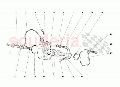 Part Diagram for Lamborghini 008700504