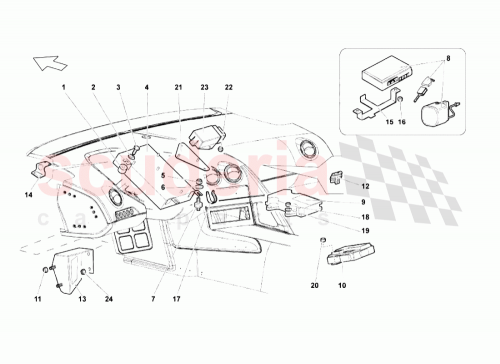 Part Diagram for Lamborghini WHT003112