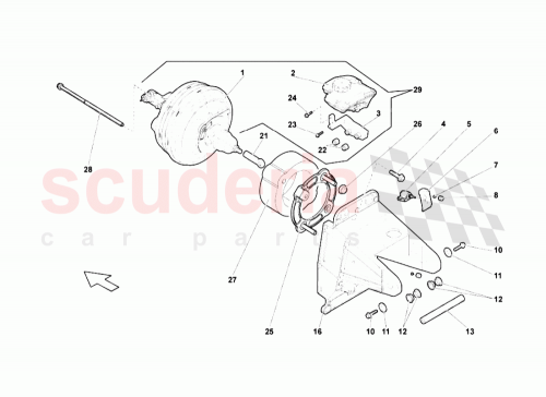 Part Diagram for Lamborghini N10005103
