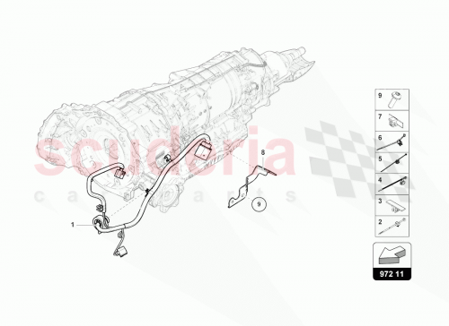 Part Diagram for Lamborghini 4M0971348H