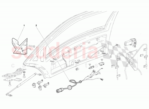 Part Diagram for Lamborghini 006132504