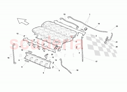 Part Diagram for Lamborghini 07L133476