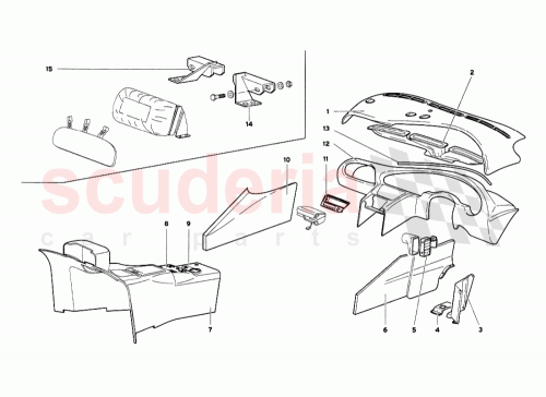 Part Diagram for Lamborghini 0069007815