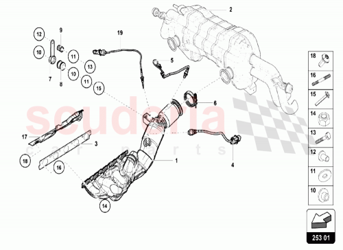 Part Diagram for Lamborghini N90894601