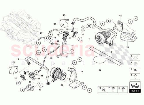 Part Diagram for Lamborghini 470906617A