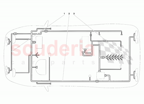 Part Diagram for Lamborghini 006135135