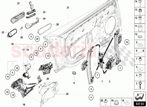 Part Diagram for Lamborghini 470837159B