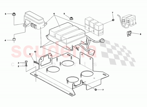 Part Diagram for Lamborghini 006138332