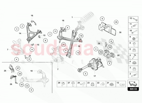 Part Diagram for Lamborghini 470513387D