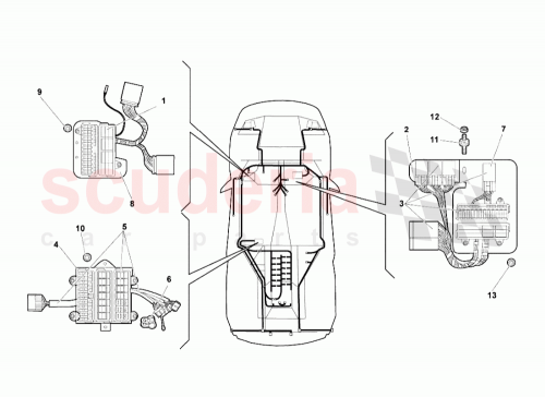 Part Diagram for Lamborghini 413971378A