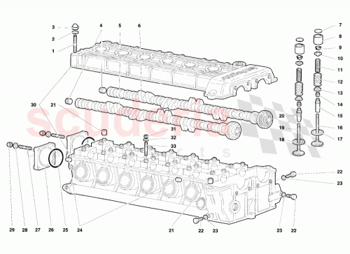 Part Diagram for Lamborghini 008300640