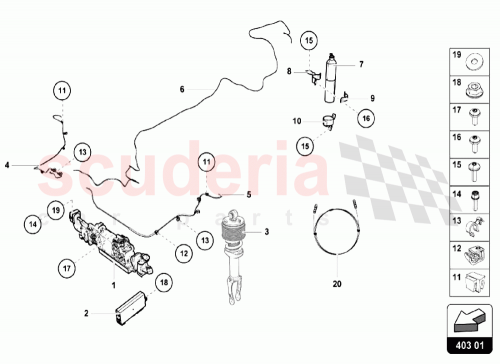 Part Diagram for Lamborghini N10567002