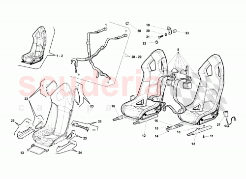 Part Diagram for Lamborghini 410881537