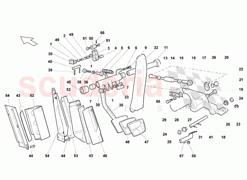 Part Diagram for Lamborghini 410721645
