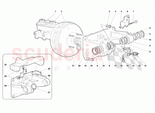 Part Diagram for Lamborghini 0042001489