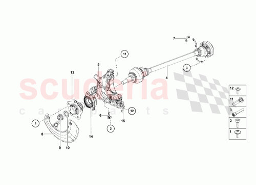 Part Diagram for Lamborghini 470615612B