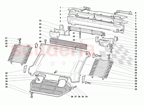 Part Diagram for Lamborghini 009430104