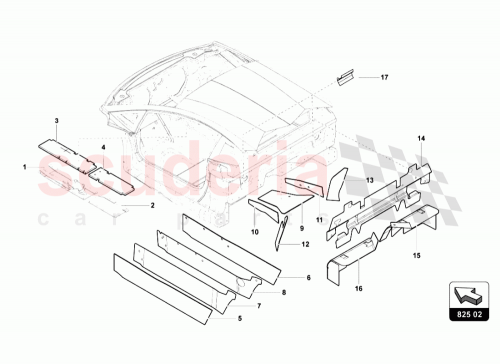 Part Diagram for Lamborghini 470863919