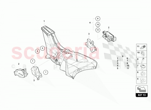 Part Diagram for Lamborghini 470827155
