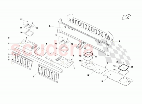 Part Diagram for Lamborghini 400201621