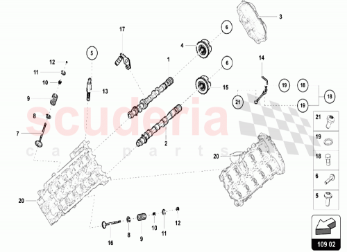 Part Diagram for Lamborghini 036109675A