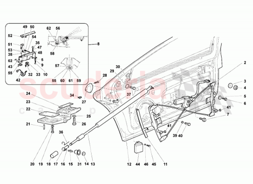 Part Diagram for Lamborghini 410837987