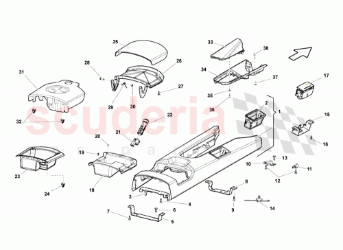 Part Diagram for Lamborghini 400863242E