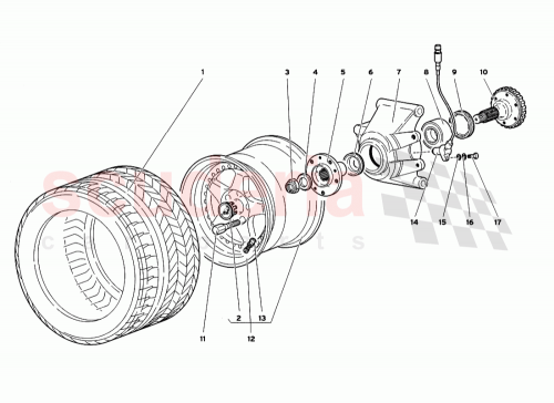 Part Diagram for Lamborghini 0052000979