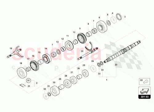 Part Diagram for Lamborghini 0CE311285A