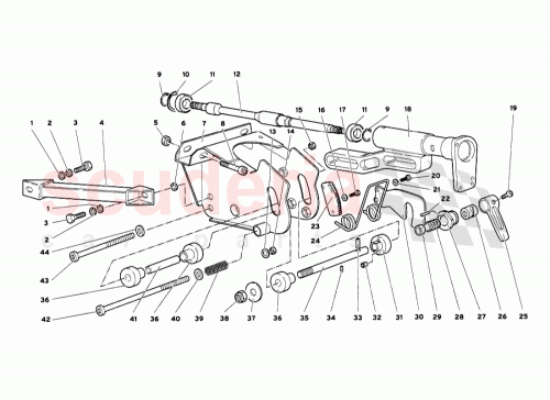 Part Diagram for Lamborghini 0043006539