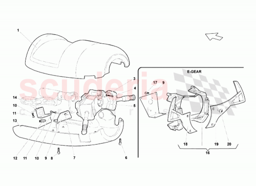 Part Diagram for Lamborghini WHT003308