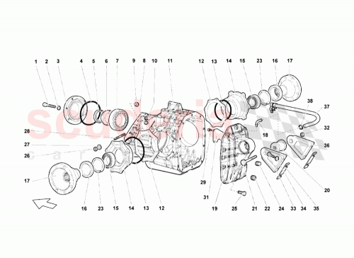 Part Diagram for Lamborghini 0A5409123A