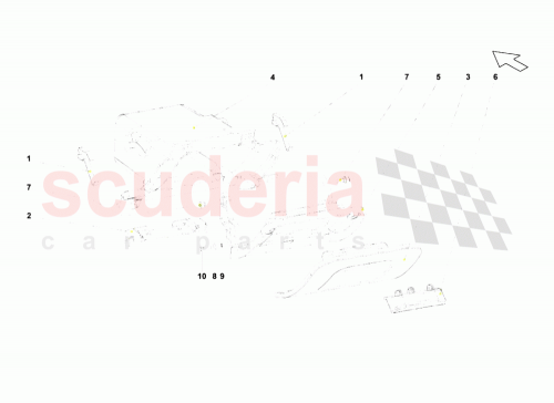 Part Diagram for Lamborghini 402858414