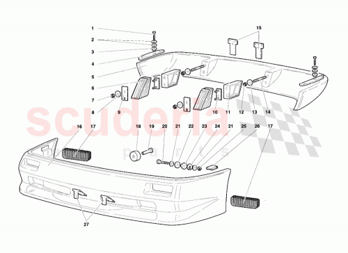Part Diagram for Lamborghini 009463012