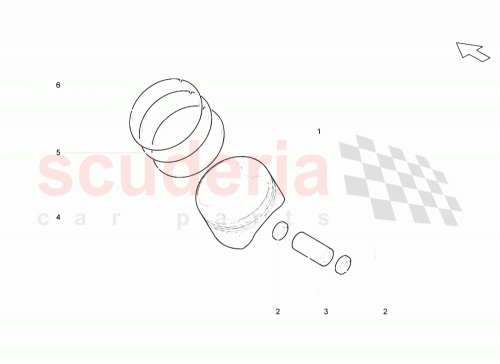 Part Diagram for Lamborghini 077198151P