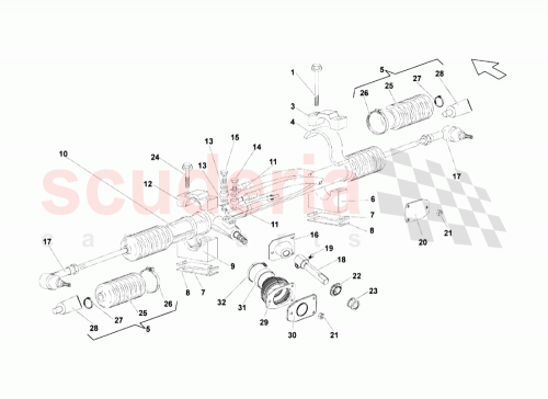 Part Diagram for Lamborghini 400419139