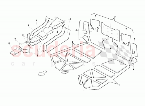 Part Diagram for Lamborghini 310147071