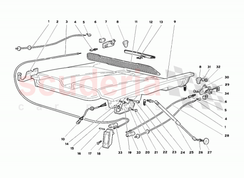 Part Diagram for Lamborghini 0092003867