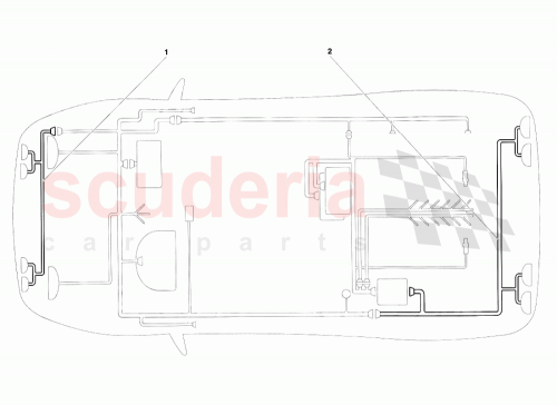Part Diagram for Lamborghini 006138154