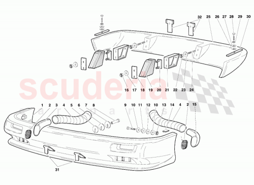 Part Diagram for Lamborghini 009463004