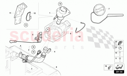 Part Diagram for Lamborghini 470201160