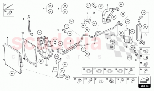 Part Diagram for Lamborghini 470298021B