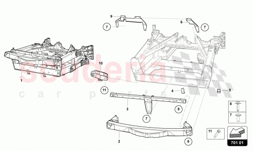 Part Diagram for Lamborghini 470898045