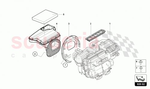 Part Diagram for Lamborghini 472820153B