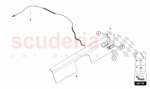 Part Diagram for Lamborghini 470868742A