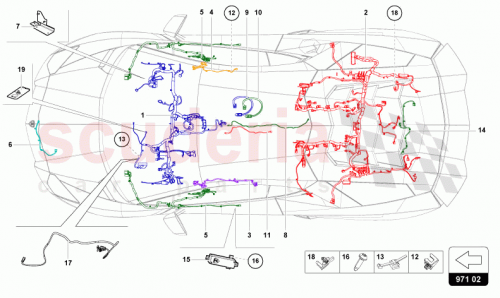 Part Diagram for Lamborghini 472971035C
