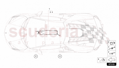 Part Diagram for Lamborghini N90962401