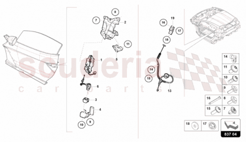 Part Diagram for Lamborghini 47B837627A